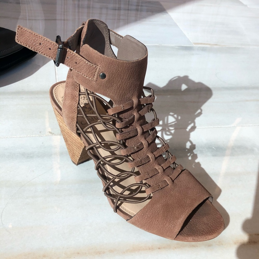 Vince camuto strapped heels